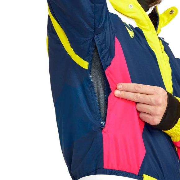 Tipsy Elves Neon Knockout Snowsuit Men’s Size XL NWT - Picture 3 of 16